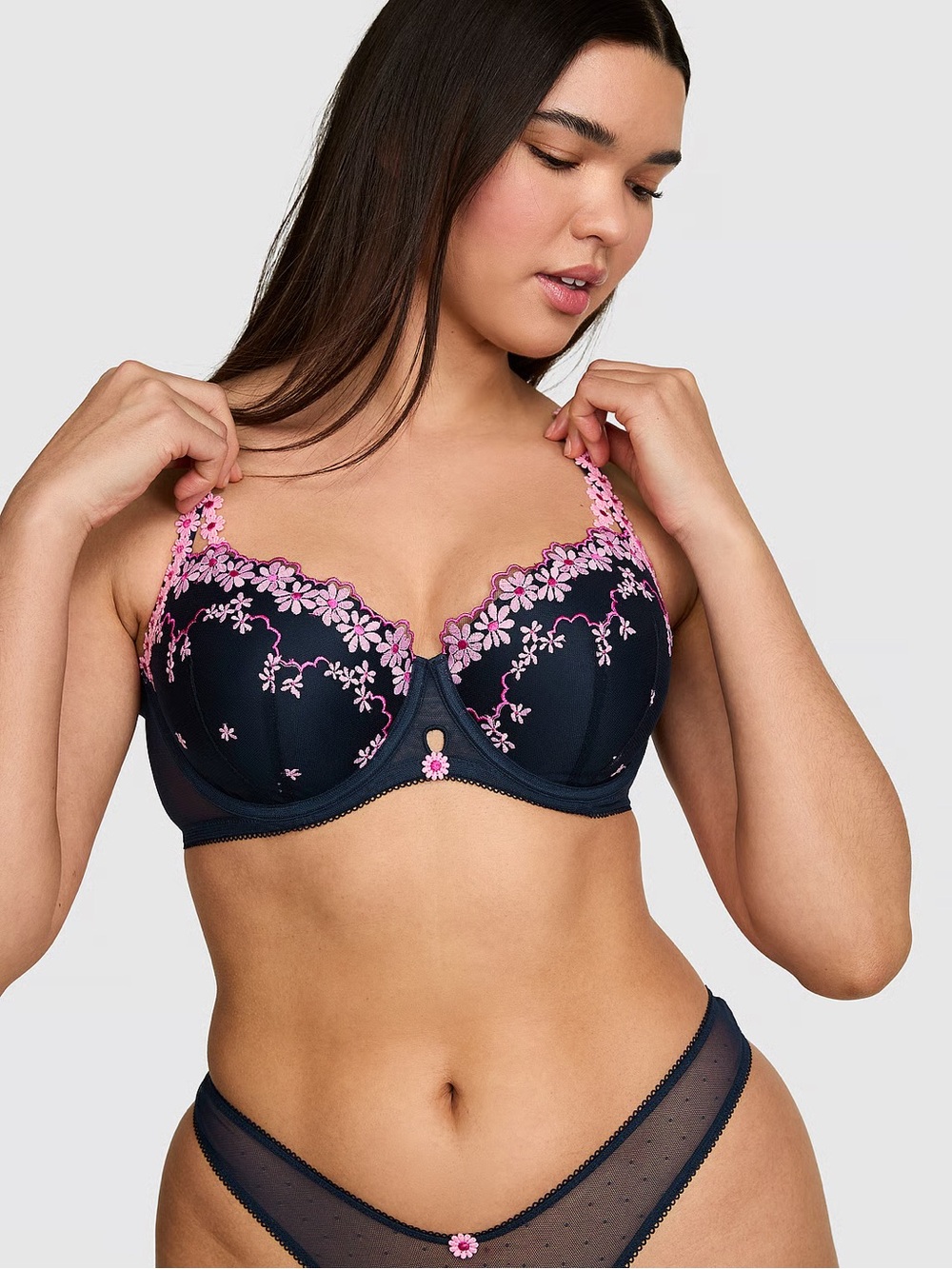 Pink Victoria’s Secret WINK Lightly Lined Balconette Bra